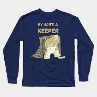 parent of hockey goalie Long Sleeve T-Shirt